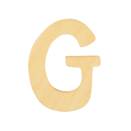 houten letter G