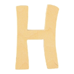 houten letter H