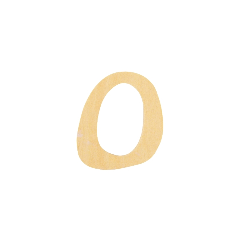 De Houtwagen | houten letter O | houten letters | € 0,40 De Houtwagen | houten letter O | houten letters | € 0,40