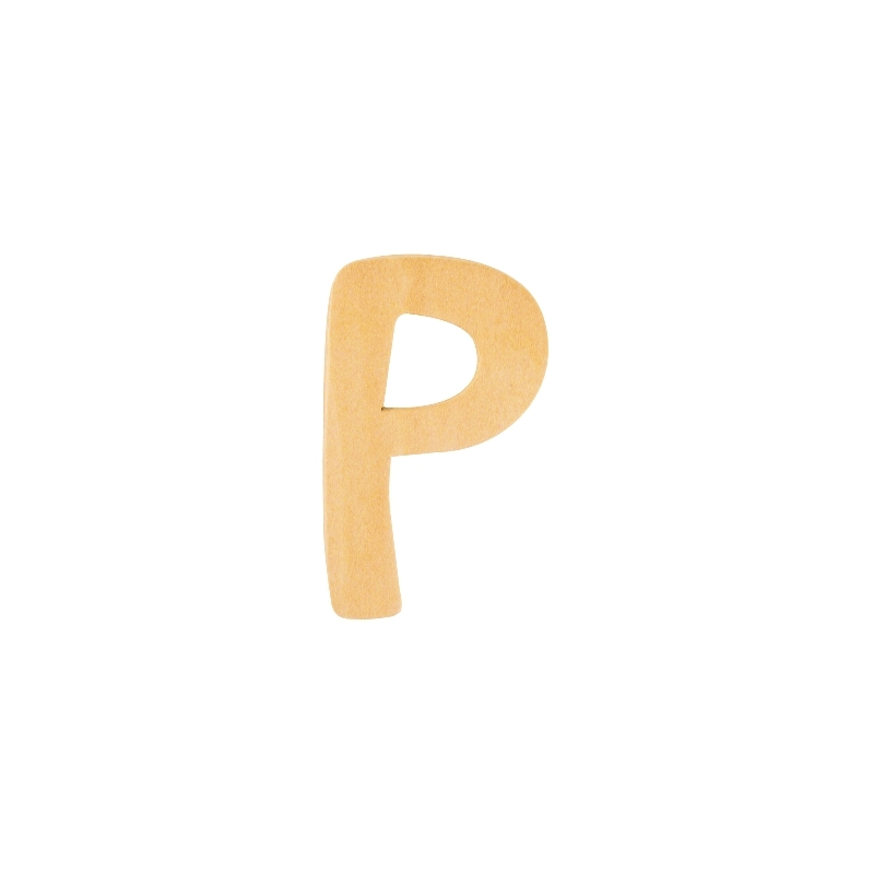 De Houtwagen | houten letter P | houten letters | € 0,40 De Houtwagen | houten letter P | houten letters | € 0,40