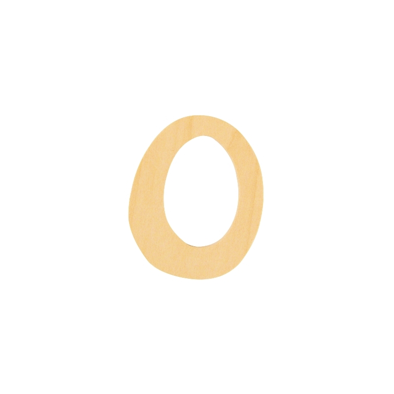 De Houtwagen | houten cijfer 0 | houten letters | € 0,40 De Houtwagen | houten cijfer 0 | houten letters | € 0,40