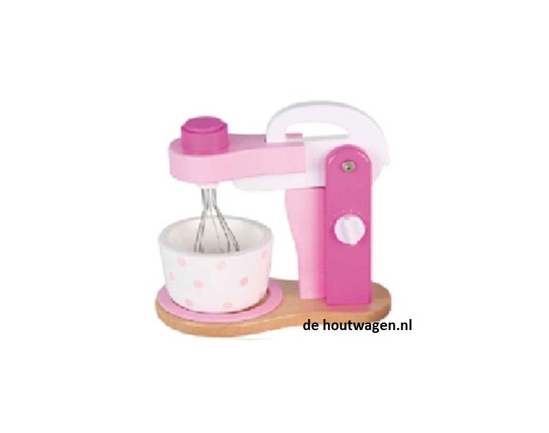 De Houtwagen | houten mixer mentari | speelgoed huishoudelijke artikelen | € 9,95