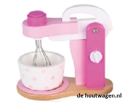 De Houtwagen | houten mixer mentari | speelgoed huishoudelijke artikelen | € 9,95