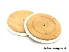 De Houtwagen | houten wiel voor rieten poppenwagen | rieten poppenwagens | € 5,95