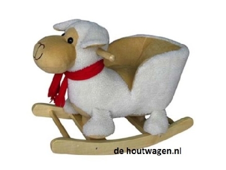 De Houtwagen | hobbelschaap met zitje | hobbelpaarden | € 59,95