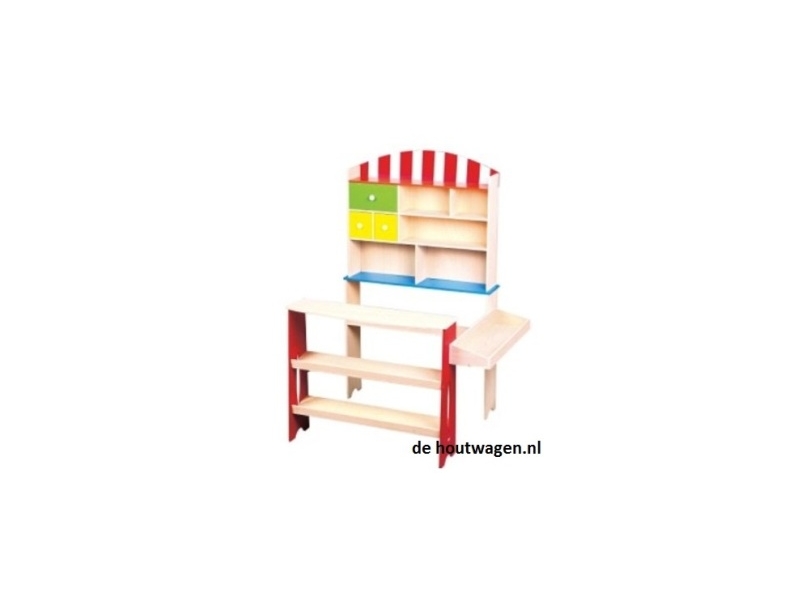 houten winkeltje New