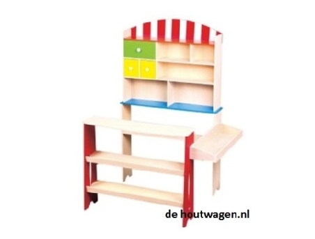 houten winkeltje New