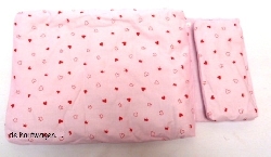 poppen beddengoed roze 