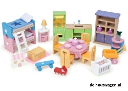 poppenhuismeubeltjes daisylane set