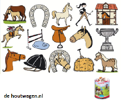 stempels paard