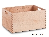 opbergkrat beukenhout gelakt groot hoog 40x30x21-0