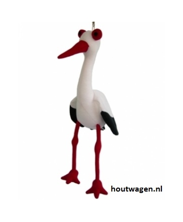 wiebeldier ooievaar groot