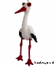 wiebeldier ooievaar groot
