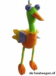 wiebeldier struisvogel klein