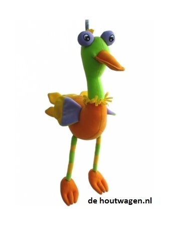 wiebeldier struisvogel klein