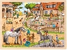 puzzel op de manege goki 96 delig