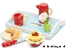 ontbijt set op dienblad le toy van