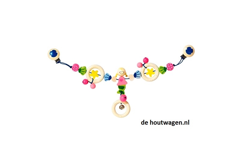 De Houtwagen | wagenspanner zeemeermin | kinderwagenspanners | € 19,50