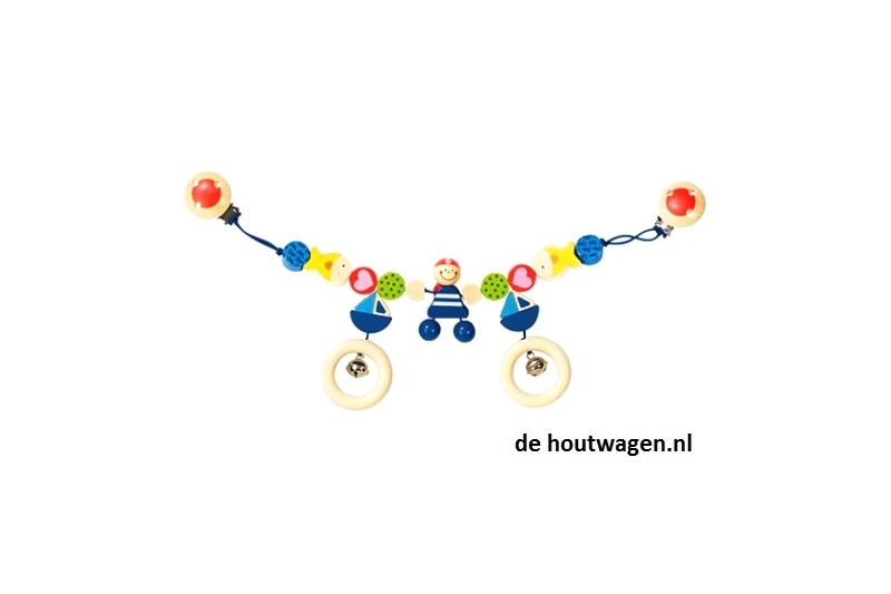 De Houtwagen | wagenspanner piraat | kinderwagenspanners | € 19,95
