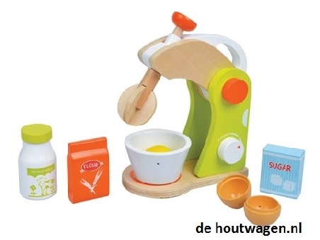 houten mixer lelin toys