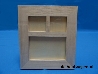 De Houtwagen | houten foto kader 18 x 20 | diversen blank hout | € 2,50