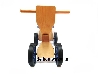 houten loopfiets blauw playwood -2