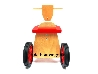 houten loopfiets rood playwood-0