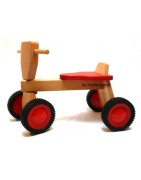 houten loopfietsen
