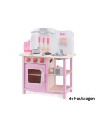 houten keuken en winkeltje