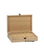 houten kisten met vakverdeling